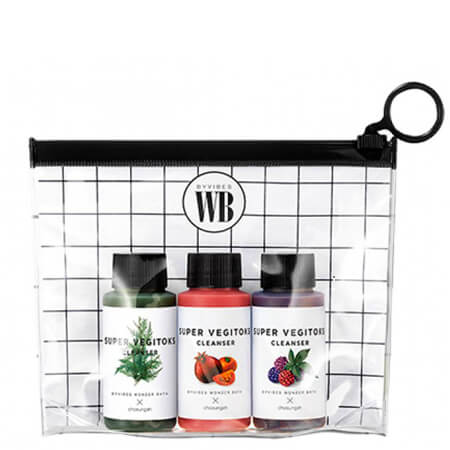 Wonder Bath Super Vegitoks Cleanser Miniature Kit , Wonder Bath เซ็ตคลีนเซอร์น้ำผักสุดฮิต ,Wonder Bath รีวิว ,Wonder Bath น้ำผัก ,wonder bath super vegitoks cleanser travel set ,